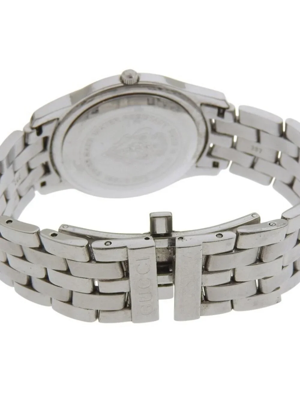 GUCCI Watches 5500M Silver SilverDial Stainless Steel Quartz Analog displa... - Picture 12 of 13